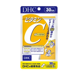 DHC Vitamin C 60 Viên (Gói 30 Ngày), Hỗ Trợ Giảm Thâm, Làm Da Sáng Mịn & Chống Oxy Hóa